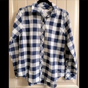 Vineyard Vines plaid relaxed button down